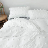 SHOPMOCHO Crafts Furball King Size Bedding Set Queen Size Double Duvet Cover Set 200x200 High Quality Tufted Quilt Cover and Pillow Cases