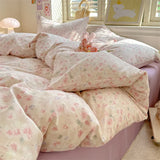 Shopmocho 1pc Quilt Cover Queen/King Size Purple Grape Printed Duvet Cover220x240cm Single Size Comforter Cover (without pillowcase)