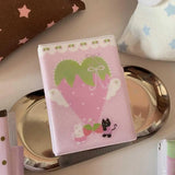 Shopmocho Travel Photo Album Small Card Storage Book Photocard Holder Card Holder 3 Inch INS Korean Style Mini Cute Photo Storage Album