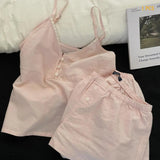 Shopmocho Women s 2 Piece Pajama Set with Cute Floral Print Short Sleeve Top and Cozy Elastic Waist Shorts for Relaxing at Home