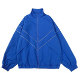 SHOPMOCHO Hip Hop Varsity Jacket Men High Street Patchwork Color Block Windbreaker Outerwear Coats Spring Autumn Thin College Jackets Male
