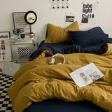 SHOPMOCHO Bedding Comforter sets Duvet Cover bedsheets set with pillowcase Bedding Linens Set for Queen/King Bed edredones de cama