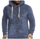 SHOPMOCHO Embroidered men's hoodie casual and personalized hoodie fashionable long sleeved top for men