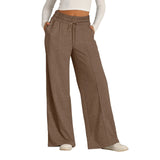 SHOPMOCHO-Women's High Waisted Wide Leg Sweatpants Casual Yoga Jogger Pants