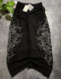 SHOPMOCHO Y2K High Street Dark Fashion Gothic Unisex Jeans American Harajuku Baggy Straight Pants Hip Hop Rock Trend Wide Pants