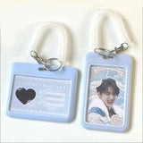 Shopmocho Kpop Photocard Holder Photo Display Holder With Love Keychain
Idol Picture Protector Sleeves Credit ID Cards Protective Case