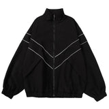 SHOPMOCHO Hip Hop Varsity Jacket Men High Street Patchwork Color Block Windbreaker Outerwear Coats Spring Autumn Thin College Jackets Male