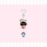 Shopmocho KPOP ZB1 Merch Keychain for Women Men ZEROBASEONE Kawaii Fashion Acrylic Fruit Key Ring Holder Gifts Car Bag Charm Accessories