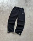 SHOPMOCHO American Street Clothing Sports Pants Harajuku Retro Embroidered Letters Sports Pants Simple Fashionable Casual Low Waist Pants