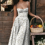 Shopmocho Summer Women Elegant Sleeveless Backless Pleated Dresses Lady Sexy Solid Sling Midi Dress 2025 Female Party Evening A-line Robes