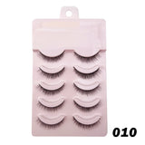 Shopmocho New Manga Lashes Soft Natural Eyelashes Thick False Eyelashes Manga Eyelashes Daily Dating Makeup Eyelashes Lashes Wispy