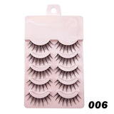 Shopmocho New Manga Lashes Soft Natural Eyelashes Thick False Eyelashes Manga Eyelashes Daily Dating Makeup Eyelashes Lashes Wispy