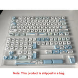 SHOPMOCHO Pink Cat Dye Sublimation PBT Keycaps 136 Keys MOA Profile Keyboard Keycaps for Cherry Gateron MX Switches Mechanical Keyboards