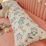 SHOPMOCHO 100% Cotton Pillow Cover Comfortable Pillow Case 90/120/150/180cm Long Bedside Cushion Cover Sweet Girl Pillow Covers Decorative