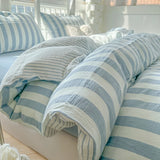 SHOPMOCHO Ins Bedding Set with Pillowcase bed sheet Single Full Size Bed Linen Duvet Cover Set Queen/King Double Comforter Cover