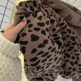 SHOPMOCHOBaby Plush Pants Velvet Autumn Winter Boy's Thick Sweatpants Kids Girls Cartoon Trousers Children's Warm Pants Trend