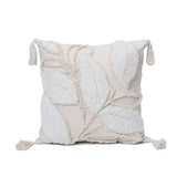 SHOPMOCHO 45x45CM Embroidered Floral Pillow Case Decor Home Light Luxury Sweet Pillow Cushion Cover Throw Square Funda Cogines De