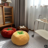 SHOPMOCHO ins cute soft cute mushroom tomato futon cushion bed cushion doll throw pillow lazy living room sofa pillow