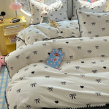 SHOPMOCHO 2025 New Lace Single Item Quilt Cover Skin-friendly Cotton Korean Version French Shell Quilt Cover Two People Use Bedding