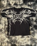 SHOPMOCHO 2000s Sun Proof American New Trend Fake Two Piece Long Sleeved T shirts Men Harajuku Hip-Hop Gothic Casual Tops Street Wear