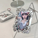 Shopmocho Electroplating Card Storage Cover Kpop Star Card Storage Personalized Fashion Accessories Decoration Office Study Supplies