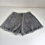 Shopmocho Jean Shorts Woman High Waist Booty Shorts Women Loose Denim Shorts Dark Gray Short Jeans Summer Street Wear Clothes XS Clothing