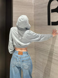 SHOPMOCHO Gradient Spring 2025 Blue Jeans Women Y2K Vintage High Waisted Jeans Straight Streetwear Loose Large Wide Leg Denim Pants
