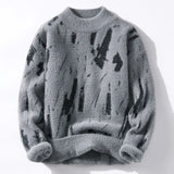 SHOPMOCHO Brand Clothing High Quality Fashion Sweaters/Male Loose Casual Knitted Pullover/Man Casual Round Neck Sweaters M-3XL