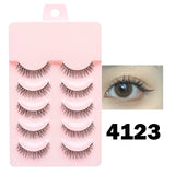 Shopmocho New Manga Lashes Soft Natural Eyelashes Thick False Eyelashes Manga Eyelashes Daily Dating Makeup Eyelashes Lashes Wispy