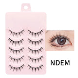 Shopmocho New Manga Lashes Soft Natural Eyelashes Thick False Eyelashes Manga Eyelashes Daily Dating Makeup Eyelashes Lashes Wispy