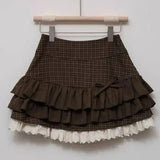 SHOPMOCHO Women's Blue Black Riveted Belt Denim Skirt Y2K Harajuku High Street Fashion 90s Sexy A-line Mini Skirt Summer Clothing 2025 New