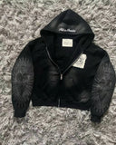 Shopmocho Autumn And Winter New Fashion Letter Embroidery Patch Zipper Sweater Women Y2K Harajuku Retro Gothic Casual Joker Sports Sweater