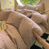 SHOPMOCHO Floral Style Duvet Cover Soft Quilt Cover Single/Double/Queen Size Comforter Covers Girls Room Bedding (Pillowcase Need Order)
