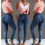 Shopmocho Creatively Designed Plus Size Trendy Cotton Women's Jeans Proxy Alliance Summer 2025 Street Style Cross-Border Goods In Stock