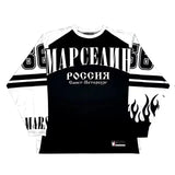 SHOPMOCHOY2K American марселин Jersey Long Sleeved T Shirt Men Women Street Wear Casual Baseball Jacket Harajuku Retro Loose Sports Shirt