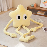 SHOPMOCHO Pink Star Flower Pillow 160cm Stuffed Cute Giant Long-legged Sofa Gift Birthday Cushion Plush