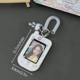 Shopmocho Kpop Photocard Holder Photo Display Holder With Love Keychain
Idol Picture Protector Sleeves Credit ID Cards Protective Case