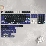SHOPMOCHO Pink Cat Dye Sublimation PBT Keycaps 136 Keys MOA Profile Keyboard Keycaps for Cherry Gateron MX Switches Mechanical Keyboards