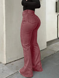 SHOPMOCHO Women Jeans Boot Cut Y2k Jeans Wide Leg Denim Pants Distressed Washed Full Ankle Length Pockets Zipper Fly High Waist Club 2026