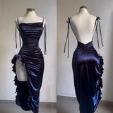 SHOPMOCHO-2025 Europe and the United States explosive new cross-border dress summer senior sense Y2K sexy halter Spice Girl dress