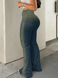 SHOPMOCHO Women Jeans Boot Cut Y2k Jeans Wide Leg Denim Pants Distressed Washed Full Ankle Length Pockets Zipper Fly High Waist Club 2026