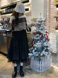 Shopmocho Long Tulle Midi Skirts Womens  Autumn Elastic High Waist Mesh Tutu Pleated Skirts Female Black White Long Skirt Streetwear