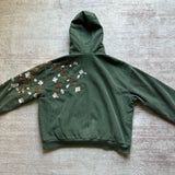 SHOPMOCHO Y2K Retro Bonsai Knit Hoodie Corduroy Flower Embroidery Button Sweatshirt Japanese Harajuku Streetwear Unisex Oversize Clothing