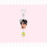 Shopmocho KPOP ZB1 Merch Keychain for Women Men ZEROBASEONE Kawaii Fashion Acrylic Fruit Key Ring Holder Gifts Car Bag Charm Accessories
