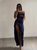 SHOPMOCHO-2025 Europe and the United States explosive new cross-border dress summer senior sense Y2K sexy halter Spice Girl dress