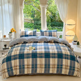 SHOPMOCHO Kawaii Bear Printed Bed Set Floral Duvet Cover Pillowcase Bedding Set Cute Dog Bed Linen Sheet Quilt Cover Full Queen King Size