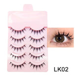 Shopmocho New Manga Lashes Soft Natural Eyelashes Thick False Eyelashes Manga Eyelashes Daily Dating Makeup Eyelashes Lashes Wispy